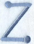 Dots Letter Z - 2 inch