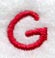 Kids Upper Case Letter G - 3 Inch