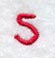 Kids Lower Case Letter s - 3 Inch