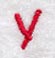 Kids Lower Case Letter y - 3 Inch