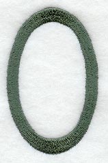 Agatha Letter O (3 Inch)