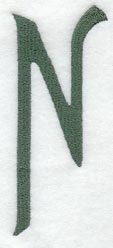 Agatha Letter N (3 Inch)