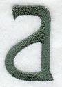 Agatha Lower Case Letter a (3 Inch)