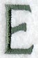 Agatha Letter E (3 Inch)