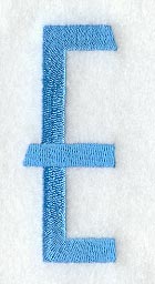 Architect Letter E (3 Inch)
