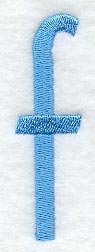 Architect Lower Case Letter f (3 Inch)