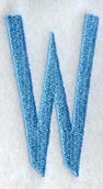 Architect Letter W (3 Inch)