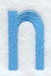 Architect Lower Case Letter n (3 Inch)