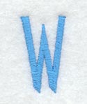 Architect Letter W (3 Inch)