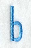 Architect Lower Case Letter b (3 Inch)