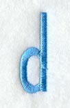 Architect Lower Case Letter d (3 Inch)
