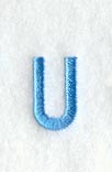 Architect Lower Case Letter u (3 Inch)