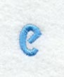 Architect Lower Case Letter e (3 Inch)