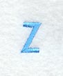 Architect Lower Case Letter z (3 Inch)
