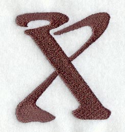 Arnold Letter X (3 Inch)
