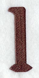 Arnold Lower Case Letter l (3 Inch)