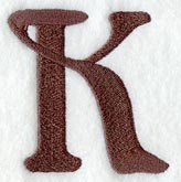 Arnold Letter K (3 Inch)
