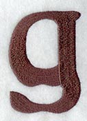 Arnold Lower Case Letter g (3 Inch)
