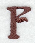 Arnold Letter F (3 Inch)