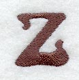 Arnold Lower Case Letter z (3 Inch)