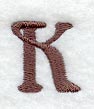 Arnold Letter K (3 Inch)