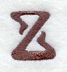 Arnold Letter Z (3 Inch)