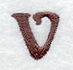 Arnold Lower Case Letter v (3 Inch)