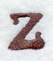 Arnold Lower Case Letter z (3 Inch)