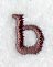 Arnold Lower Case Letter b (3 Inch)