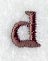 Arnold Lower Case Letter d (3 Inch)