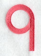 Art Block Lower Case Letter q (3 Inch)