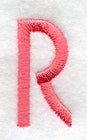 Art Block Letter R (3 Inch)