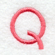 Art Block Letter Q (3 Inch)