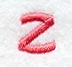Art Block Lower Case Letter z (3 Inch)