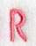 Art Block Letter R (3 Inch)