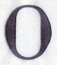 Bodoni Letter O (3 Inch)