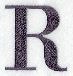 Bodoni Letter R (3 Inch)