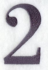 Bodoni Number 2 (3 Inch)