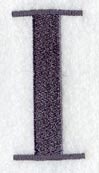 Bodoni Letter I (3 Inch)