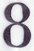 Bodoni Number 8 (3 Inch)