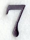 Bodoni Number 7 (3 Inch)