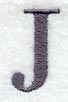 Bodoni Letter J (3 Inch)