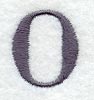 Bodoni Letter O (3 Inch)