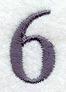 Bodoni Number 6 (3 Inch)
