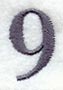 Bodoni Number 9 (3 Inch)