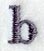 Bodoni Lower Case Letter b (3 Inch)