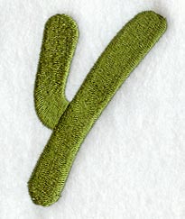 Book Script Letter Y (3 Inch)