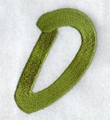 Book Script Letter D (3 Inch)