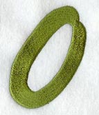 Book Script Number 0 (3 Inch)