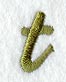 Book Script Lower Case Letter t (3 Inch)